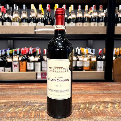 Chateau Palais Cardinal - AOCC Saint Emillion, Bordeaux 2016 75cl