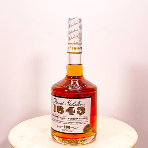 David Nicholson 1843 Kentucky Straight Bourbon 100 proof