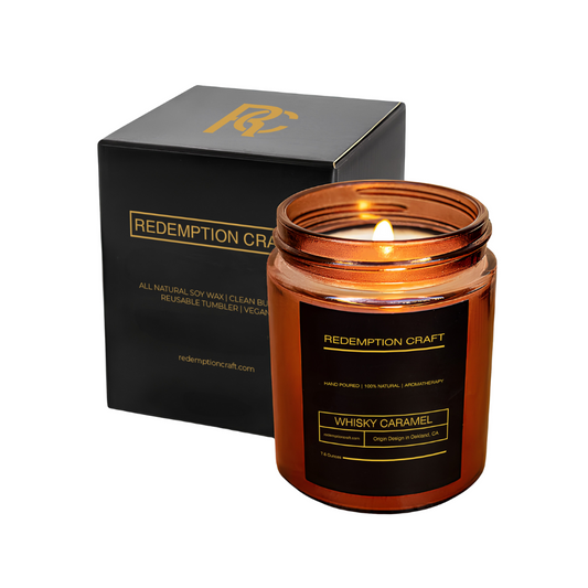 Redemption Craft - Whisky Caramel Candles