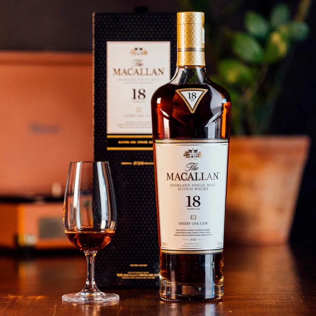 The Macallan Sherry Oak Cask 18 Years Old 70cl