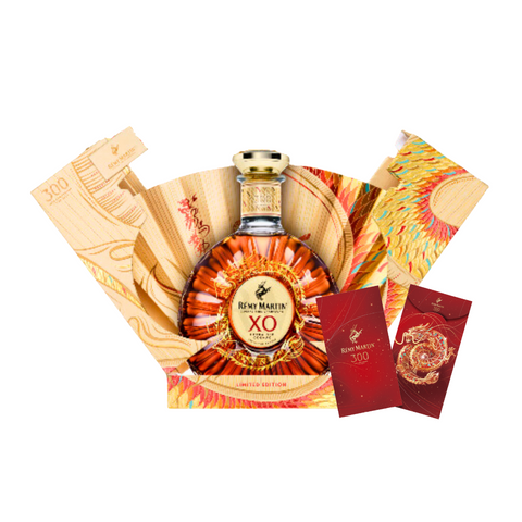 Remy Martin XO Cognac Fine Champagne Year of The Dragon Gift Box + FREE CNY Paper Bag and 5 (pcs) Ang Pao