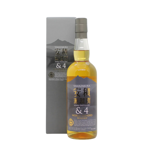 Yamazakura Asaka Distillery & 4 - World Blended Whisky 70cl