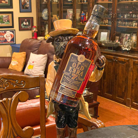 Old Ezra 7 Years Kentucky Straight Bourbon Barrel Strength 117 proof 75cl