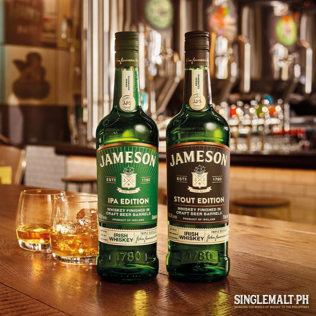 Jameson Caskmates Bundle - IPA + Stout Edition 70cl (2 Bottles)