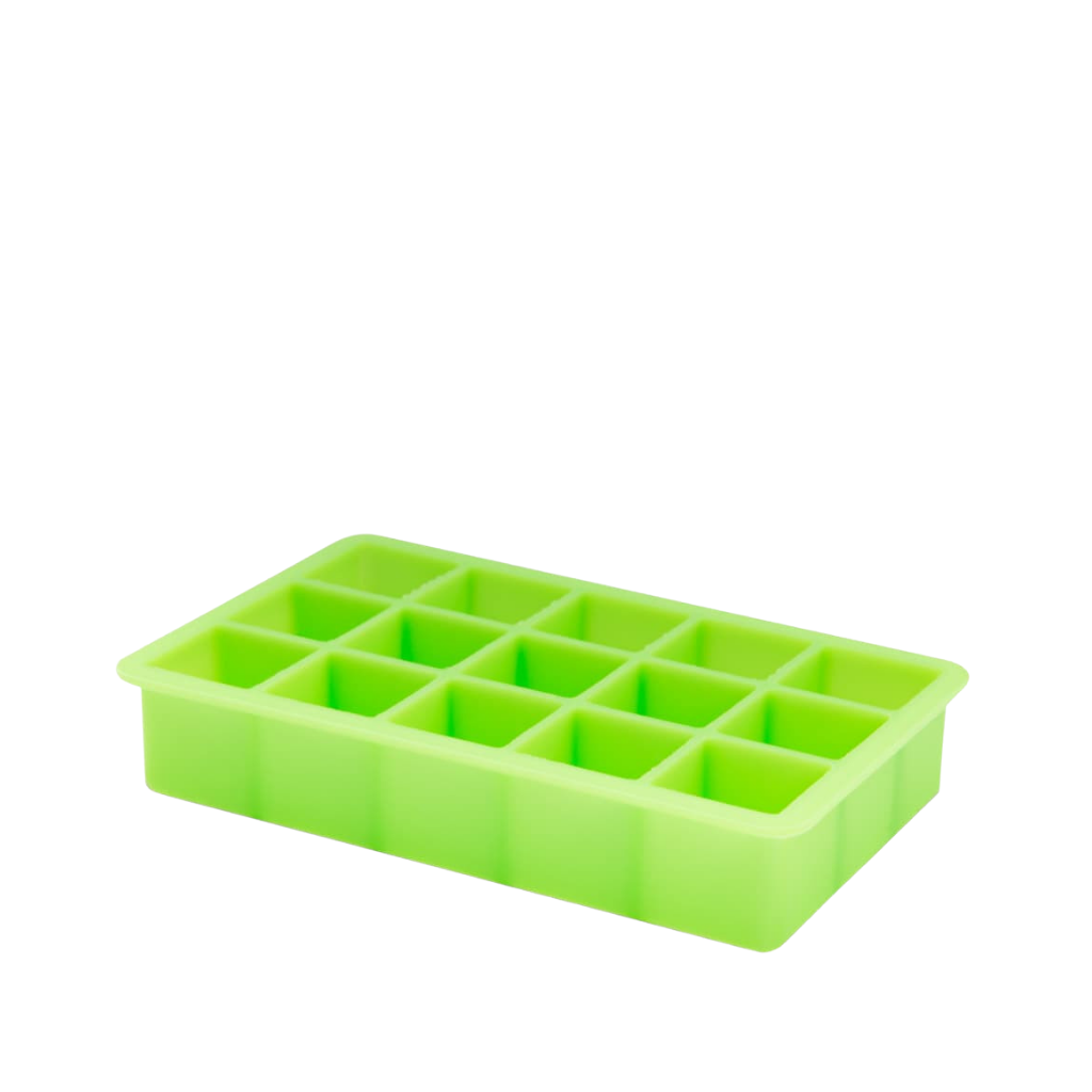 1.25 Inch Ice Cube Tray - Green