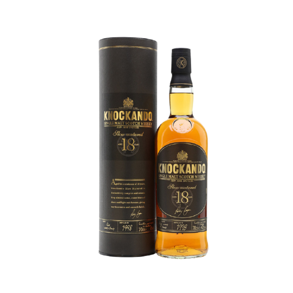 Knockando 18 Year Old Slow Matured Single Malt Scotch Whisky 70cl