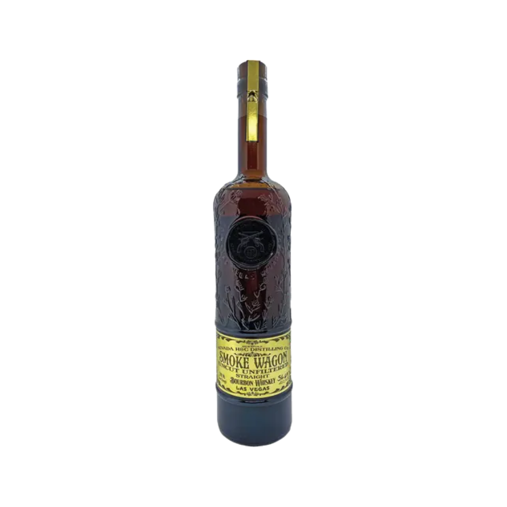 Smoke Wagon Uncut Unfiltered Straight Bourbon Whiskey 75cl