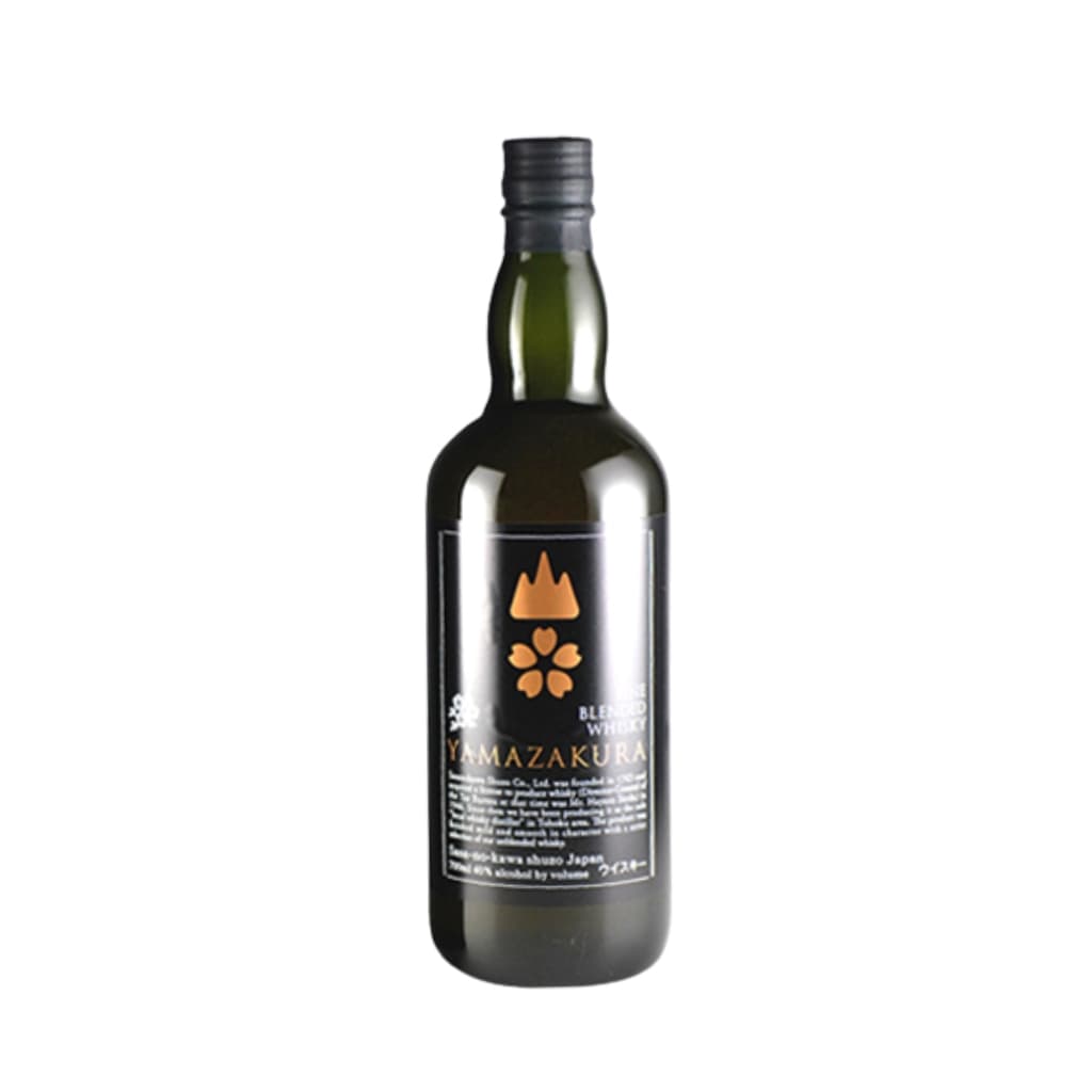 Yamazakura Black Japanese Blended Whisky 70cl - Asaka Distillery