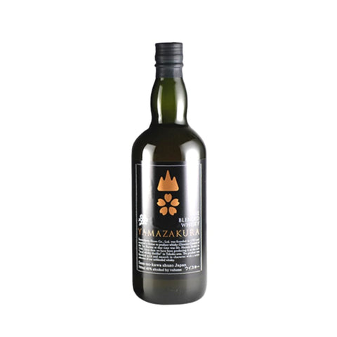 Yamazakura Black Japanese Blended Whisky 70cl - Asaka Distillery