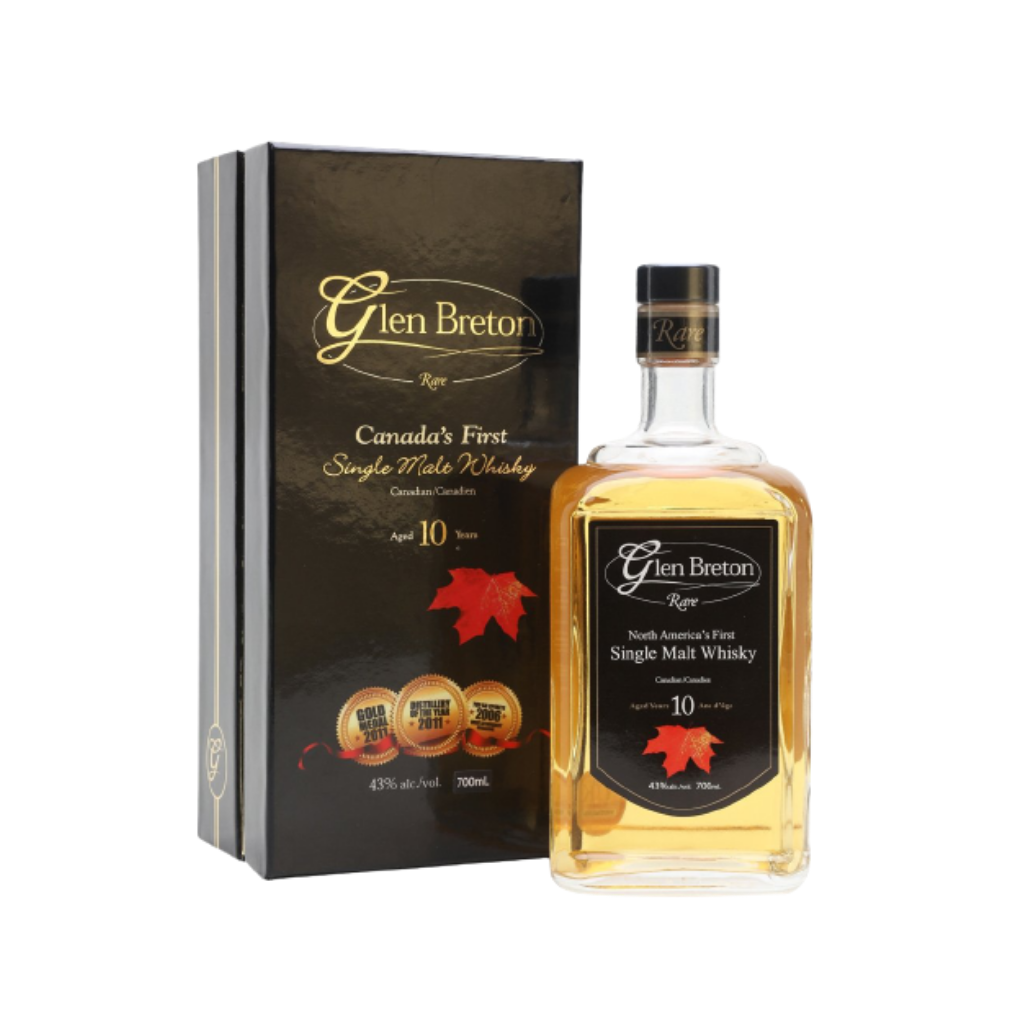 Glen Breton Rare 10 Year Old - Canada Single Malt Whisky 70cl