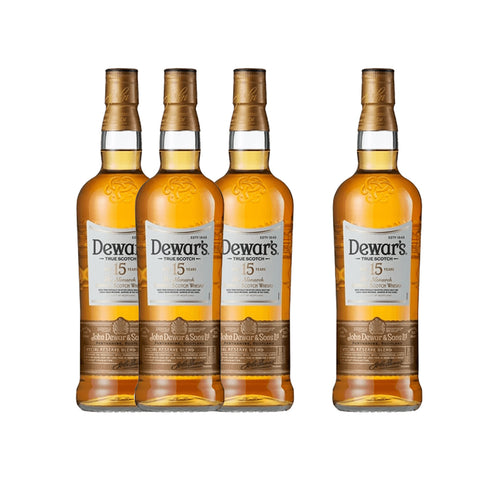 Dewars 15 Year Old Whisky 1L Bundle (Buy 3 + Get 1 Free)