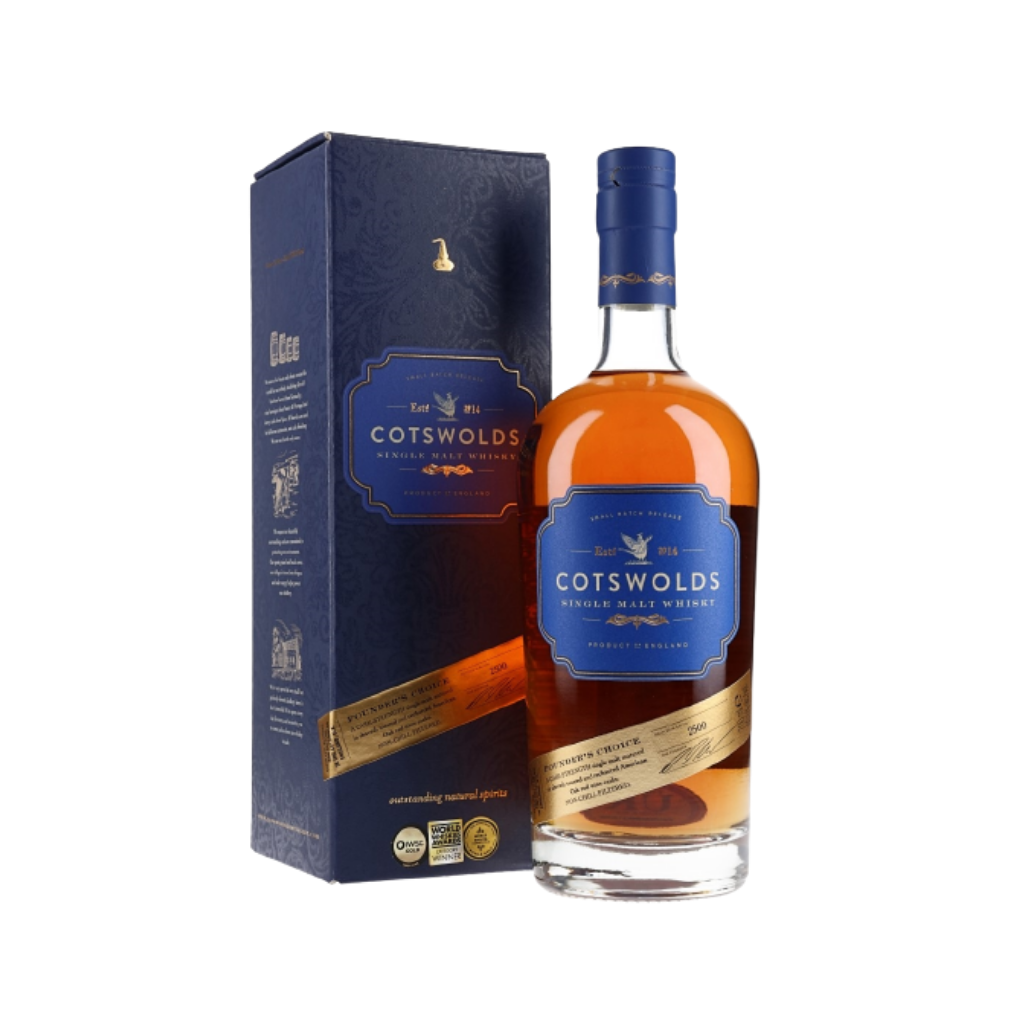 Cotswolds Founders Choice Batch Strength - Ex-Red Wine - STR Process 70cl