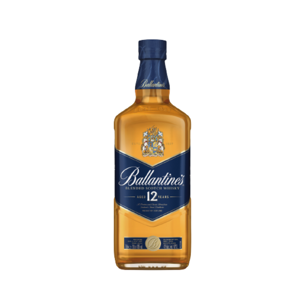 Ballantines 12 Year Old Blended Scotch Whisky 70cl