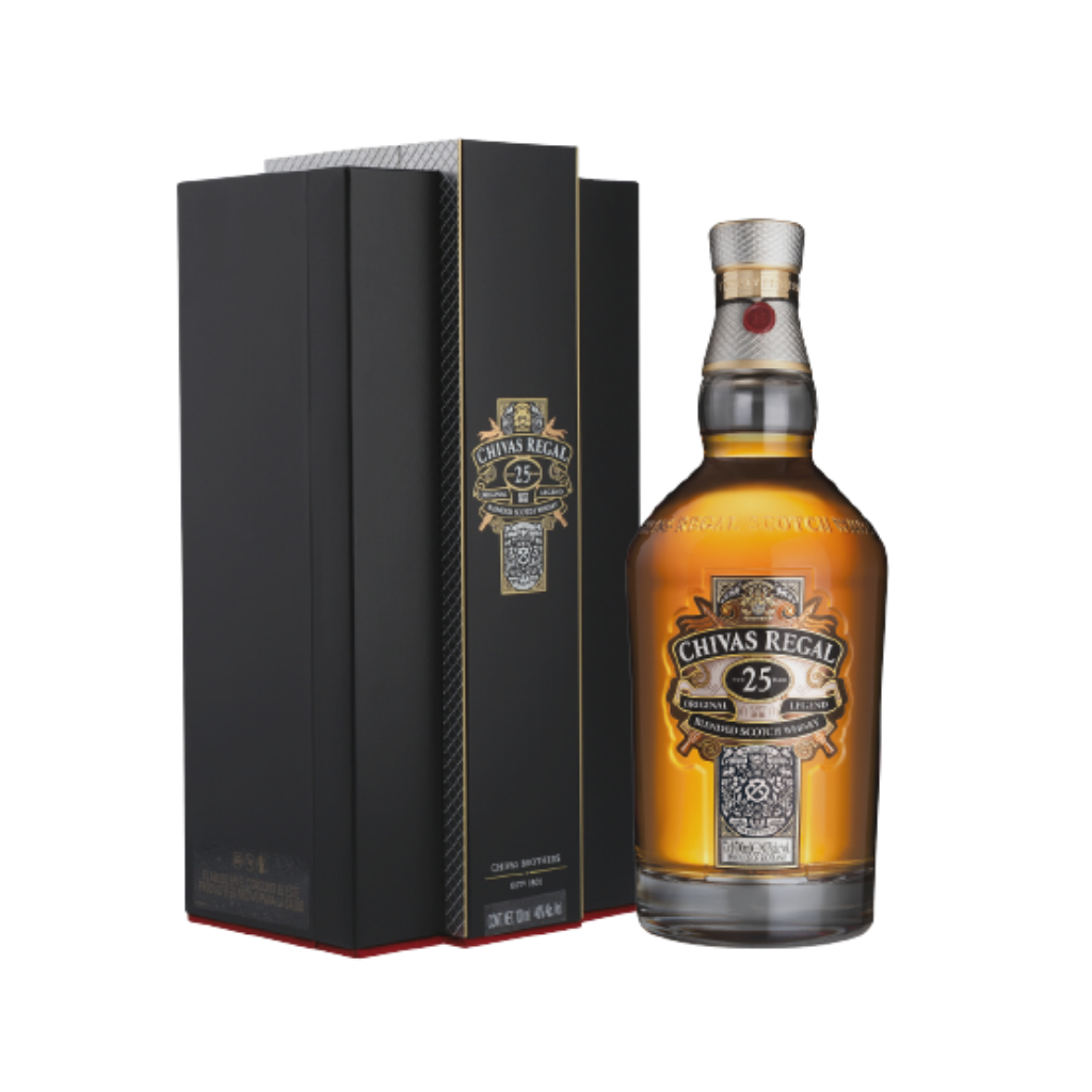 Chivas Regal 25 Year Old Blended Scotch Whisky 70cl