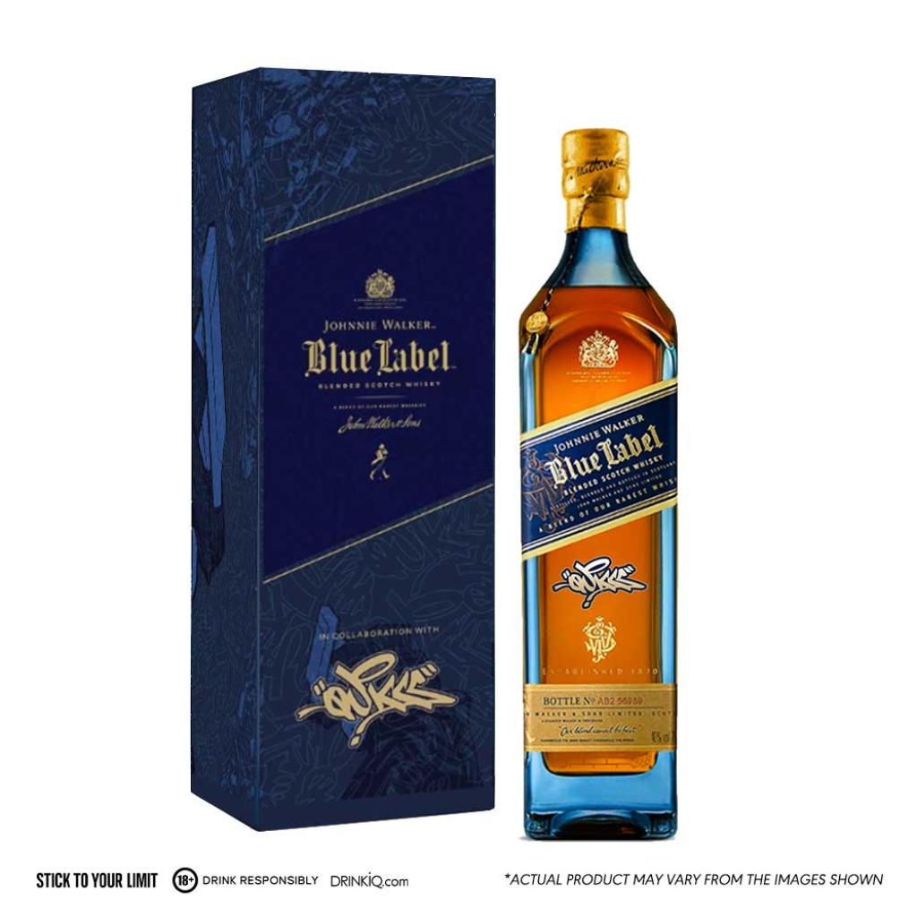 Johnnie Walker Blue Label 75cl Luxury Artist Collection "Lightning" de