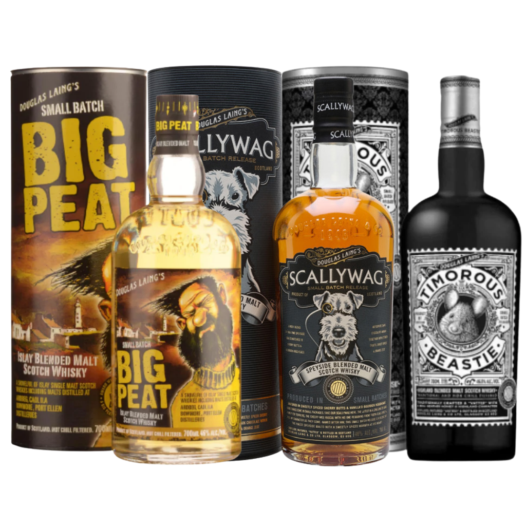 Remarkable Malts Bundle - Big Peat, Scallywag and Timorous Beastie 70cl