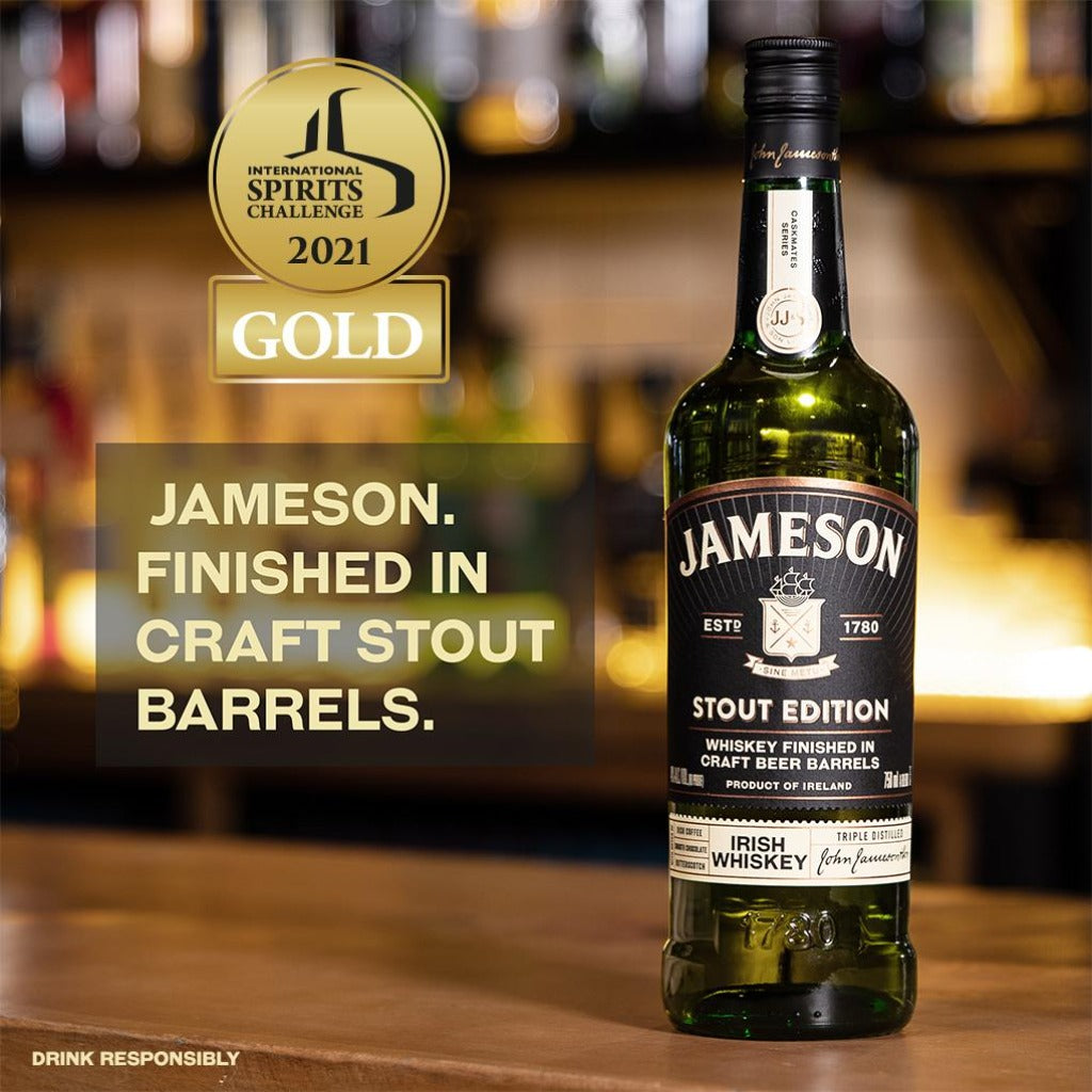 John Jameson Stout Edition 70cl - CaskMates Series