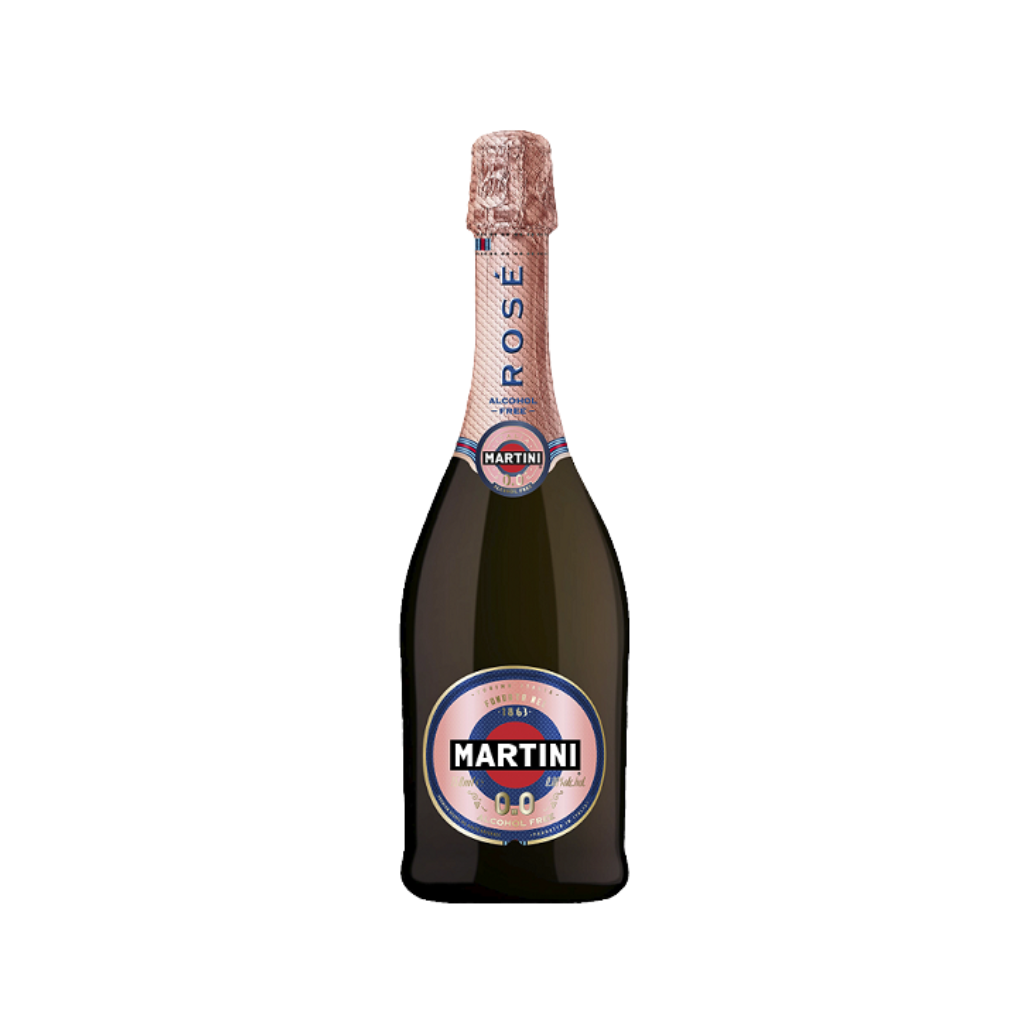 Martini 0.0 Rose Spumante Alcohol Free 75cl