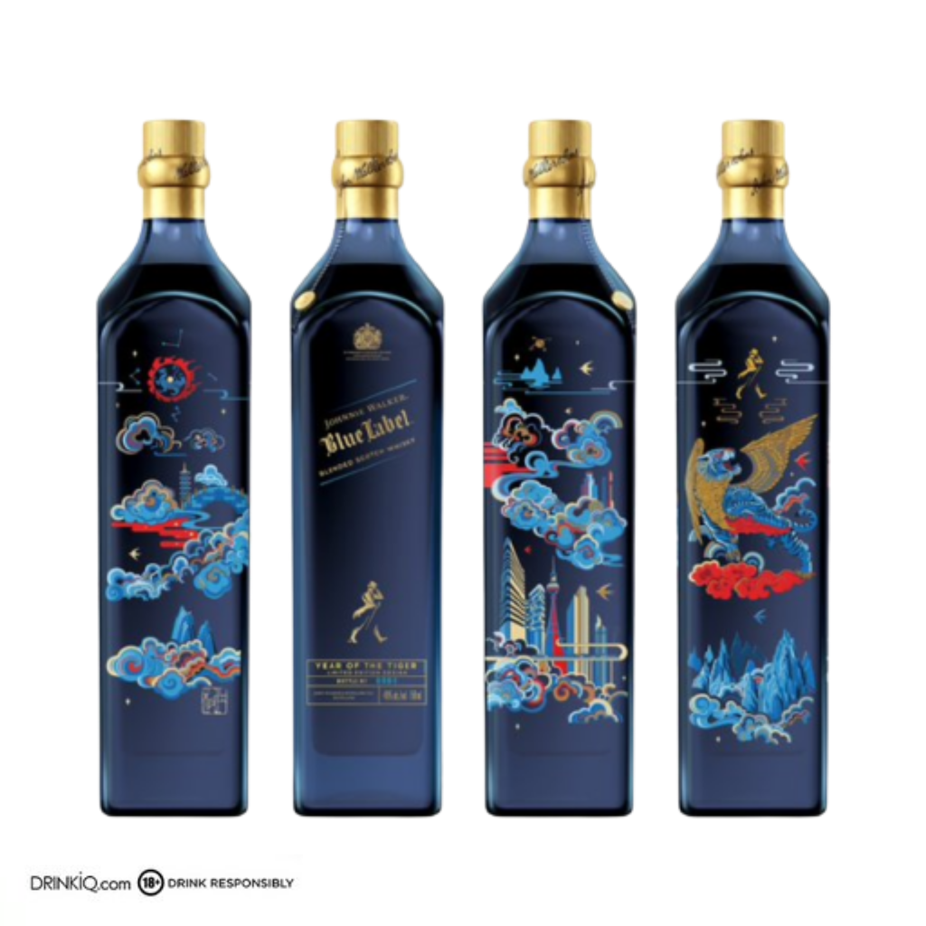 Johnnie Walker Blue Label Lunar New Year - Tiger 75cl