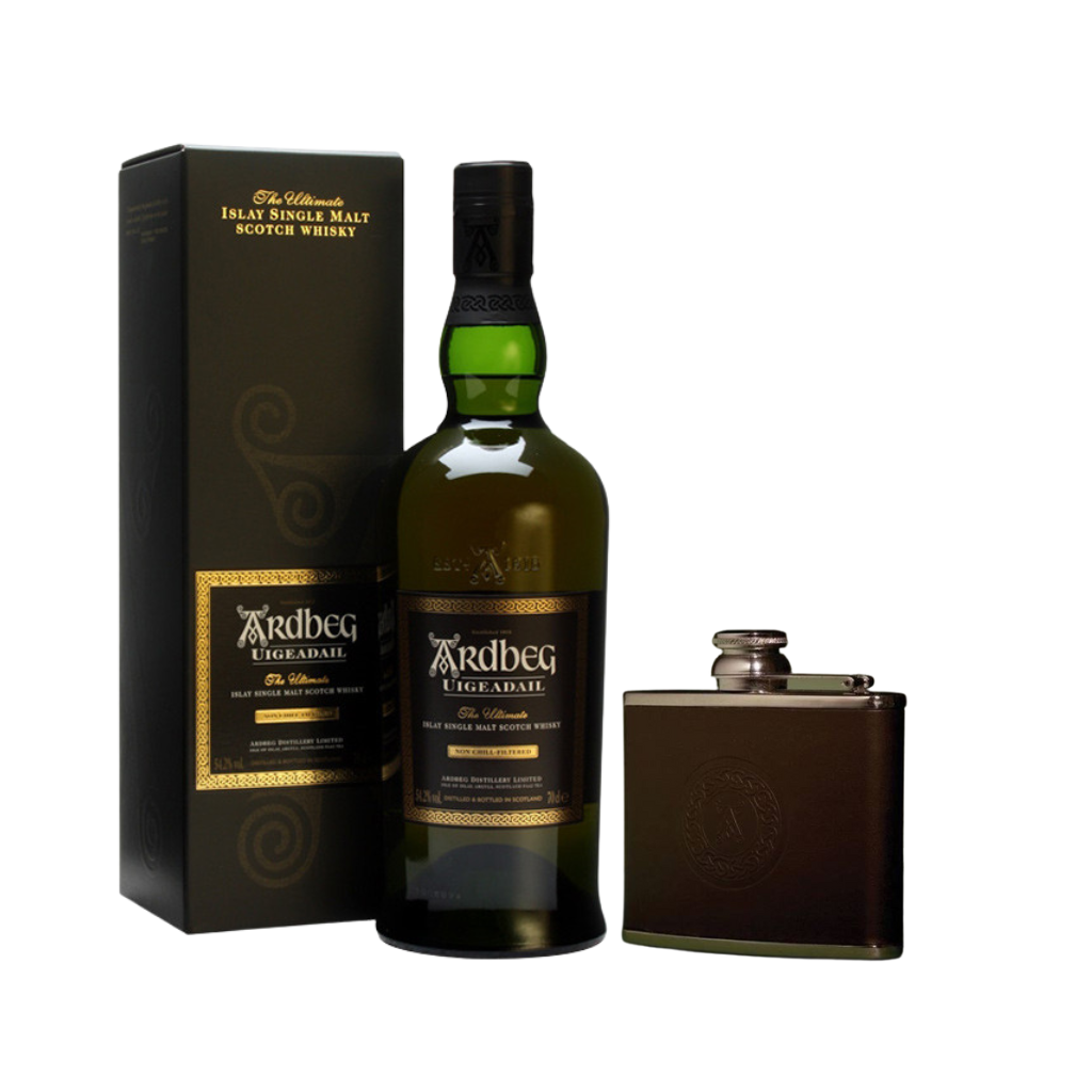 Ardbeg Uigeadail 70cl + Free Ardbeg Flask