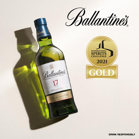 Ballantines 17 Year Old Blended Scotch Whisky 70cl