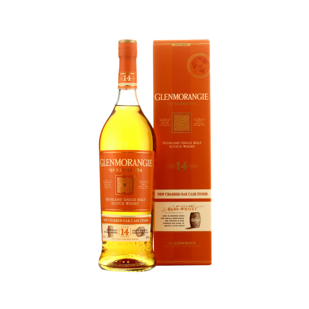 Glenmorangie “The Elementa” 14 Year Old New Charred Oak Cask Finish 43% 1L - Travel Exclusive