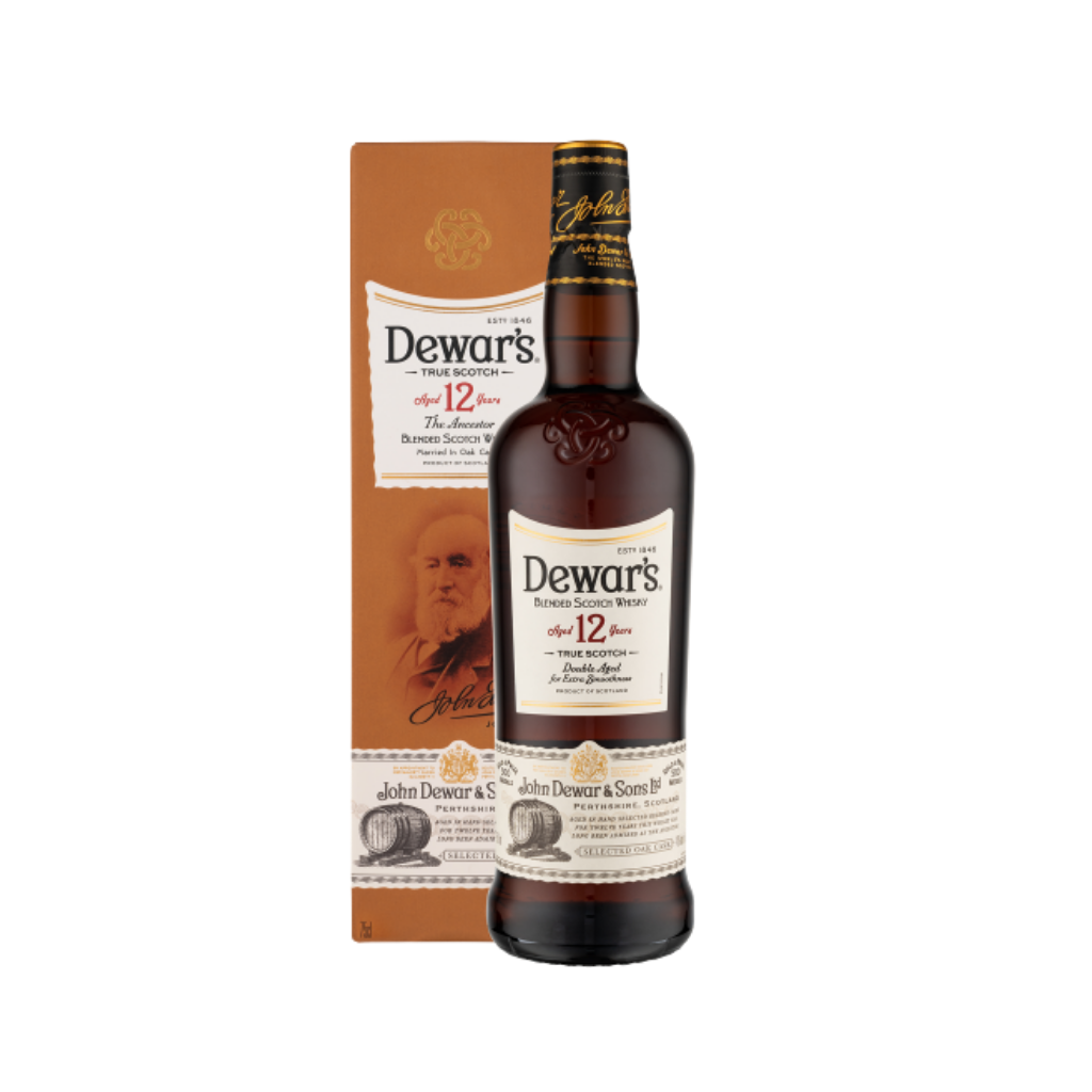 Dewars 12 Year Old Whisky 75cl