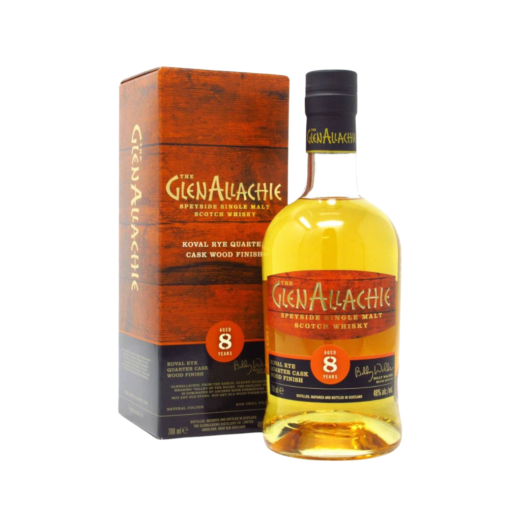 Glenallachie 8 Year Old - Koval Rye Quarter Cask Finish 48% - Limited Edition