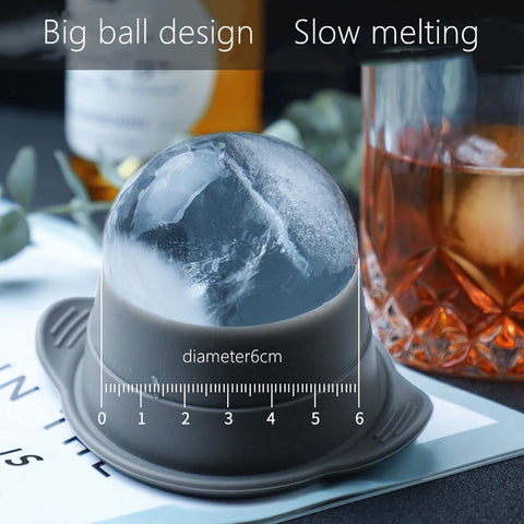 Silicone Ice Ball Mold with SMPH Logo
