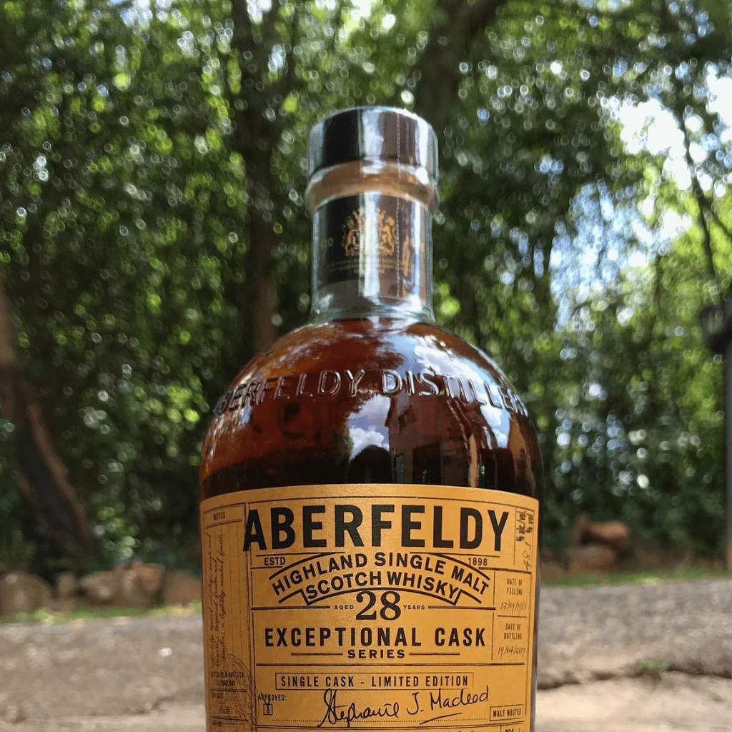 Aberfeldy 28 Year Old Exceptional Rare Cask Whisky 70cl