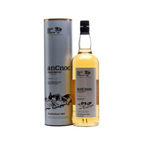 Ancnoc Black Hill Reserve Whisky 1L