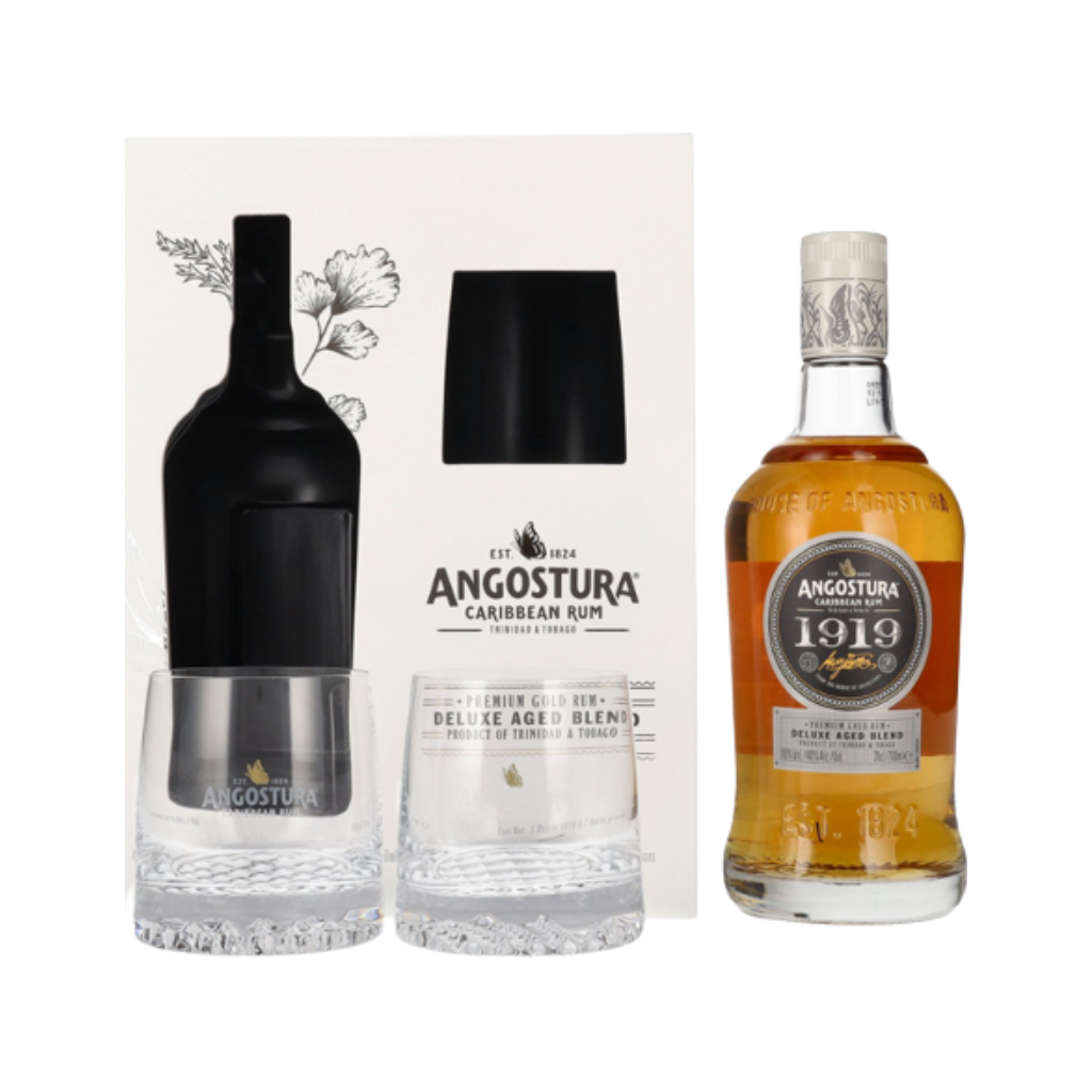 Angostura 1919 Premium Aged Rum Gift Pack 70cl