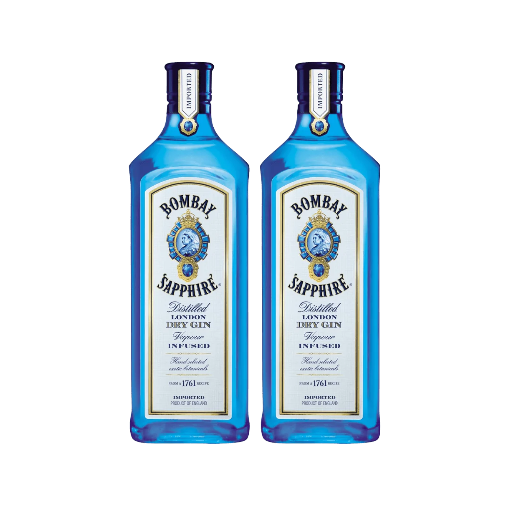 Bombay Sapphire 75cl (2 Bottles)