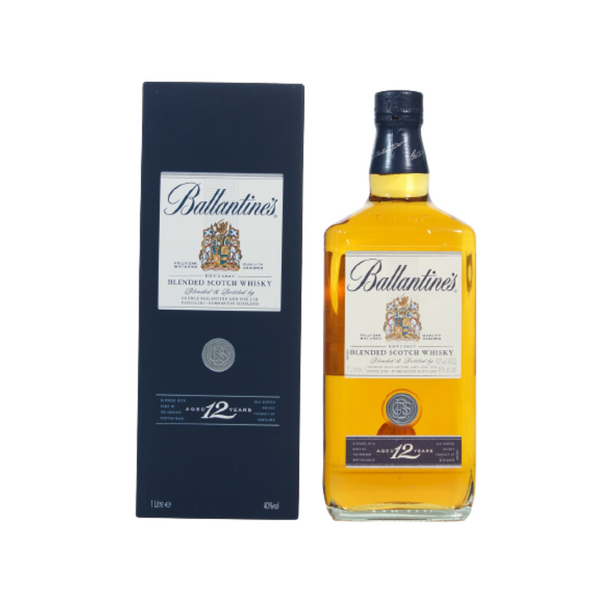 Ballantine's 12 Years Old 1L 43% Ballantines 12 Year Old 1L