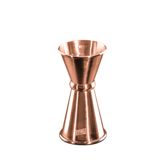 Bevtools Japanese Inspired Jigger 1/2oz & 3/4oz - Copper