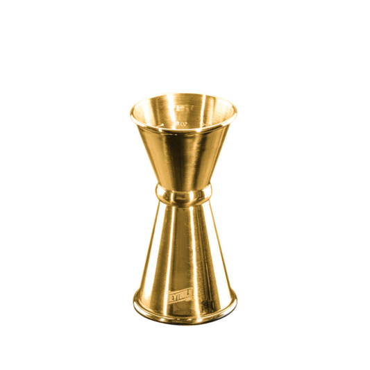 Bevtools Japanese Inspired Jigger 1/2oz & 3/4oz - Gold