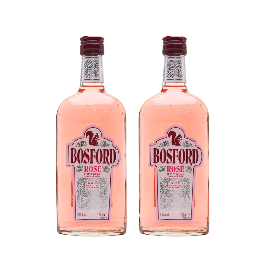 Bosford Rose Spirit Drink Made With Gin 70cl (2 Bottles)