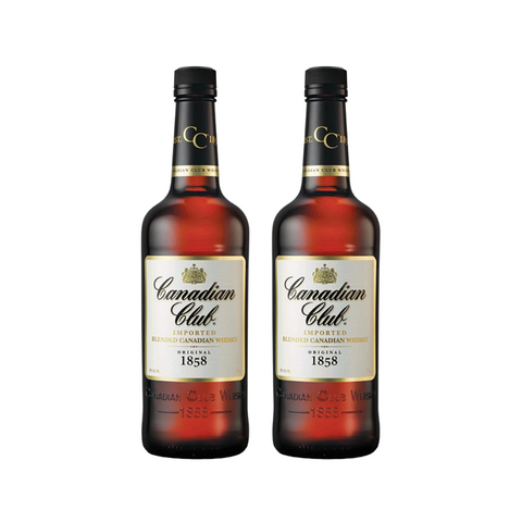 Canadian Club Whisky 75cl (2 bottles)