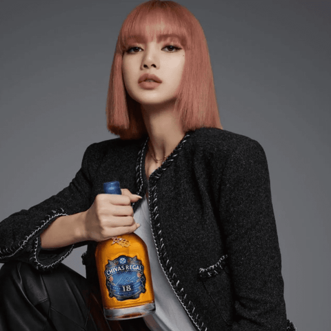 Chivas 18 x Black Pink LISA (Special Release) 70cl