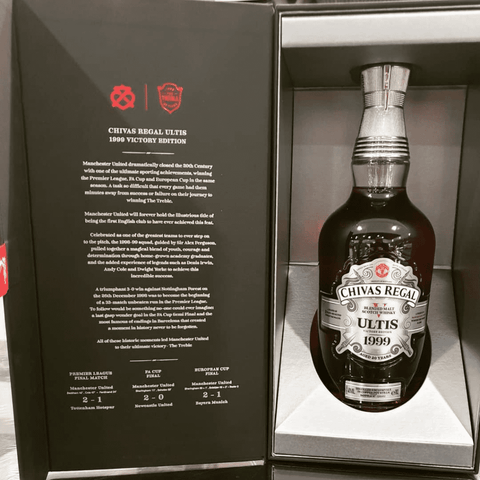 Chivas Regal Manchester United Ultis Victory Edition 1999 20 Year Old Whisky 70cl