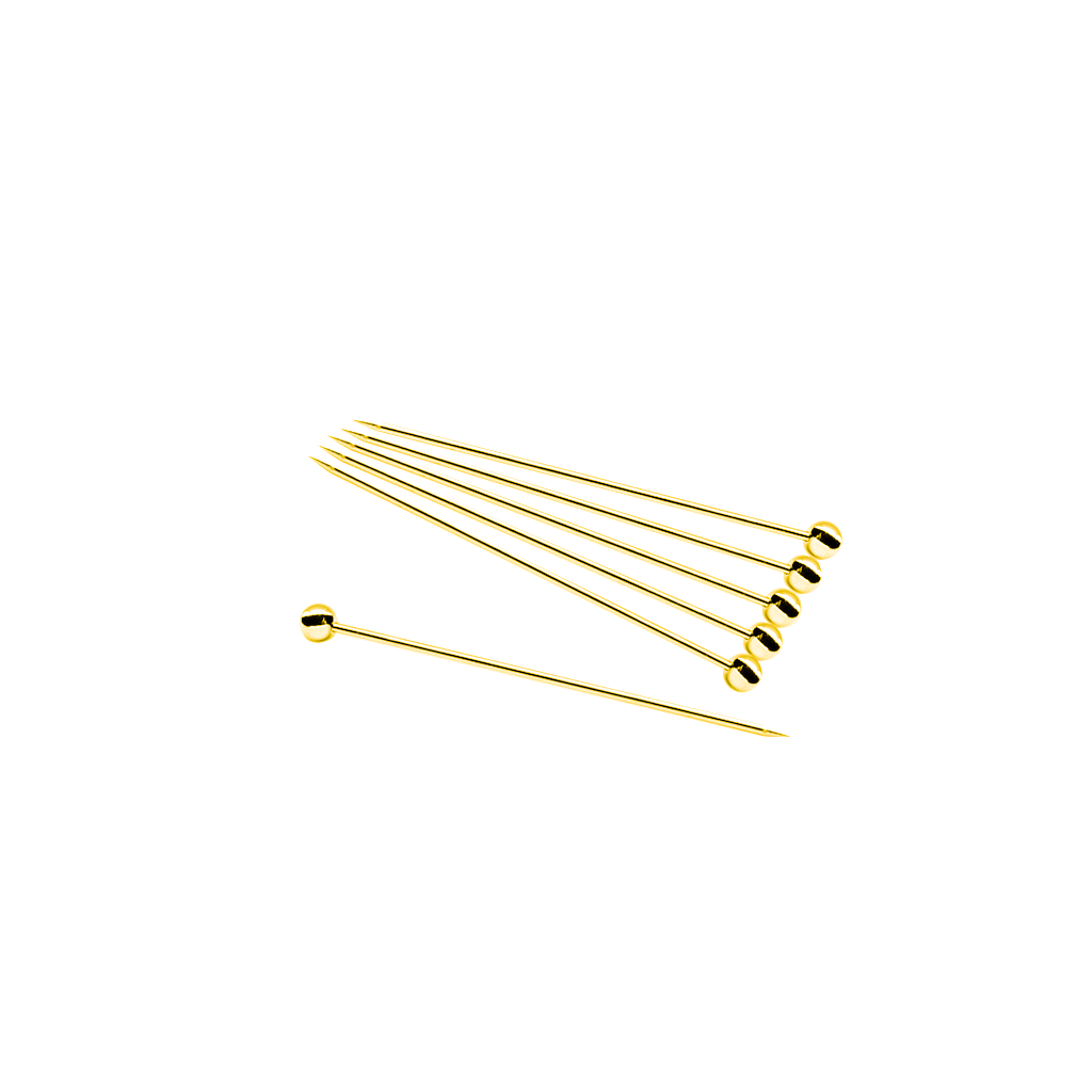 Bevtools Cocktail Pick - 12 pieces per Pack - Gold