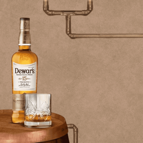 Dewars 15 Year Old Blended Scotch Whisky 1L