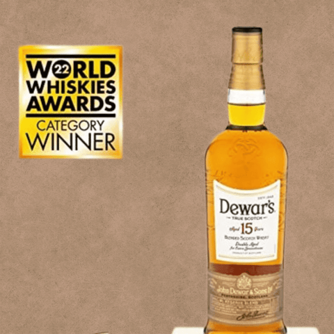 Dewars 15 Year Old Blended Scotch Whisky 1L