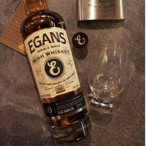 Egan's Single Malt 10 Year Old Irish Whiskey 70cl