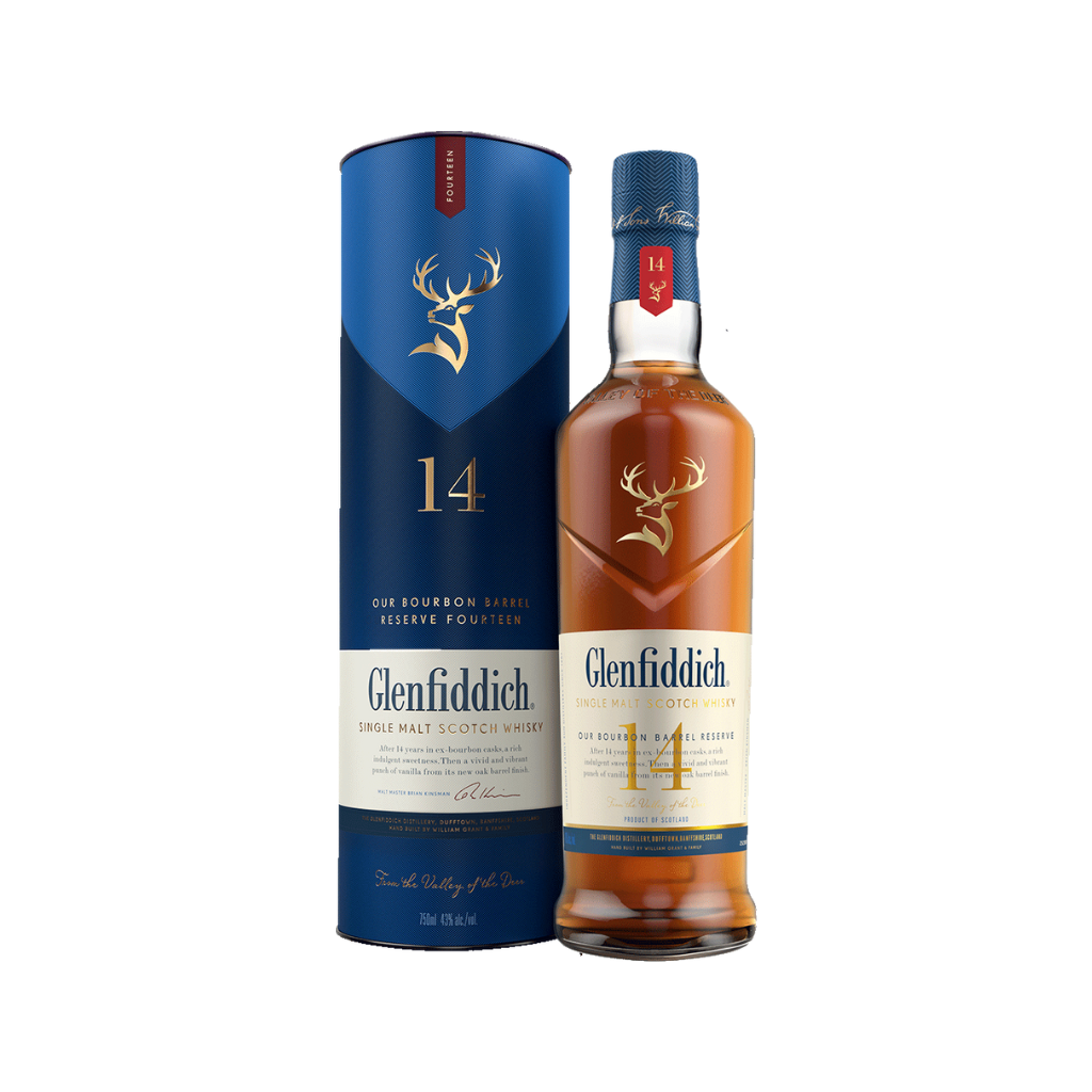 Glenfiddich 14 Year Old Bourbon Barrel Reserve 70cl – Singlemalt.ph