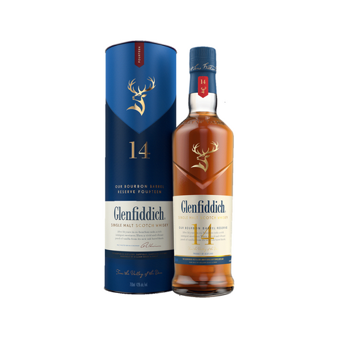 Glenfiddich 14 Year Old Bourbon Barrel Reserve 70cl