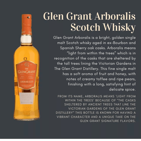 Glen Grant Arboralis Single Malt Scotch Whisky 70cl