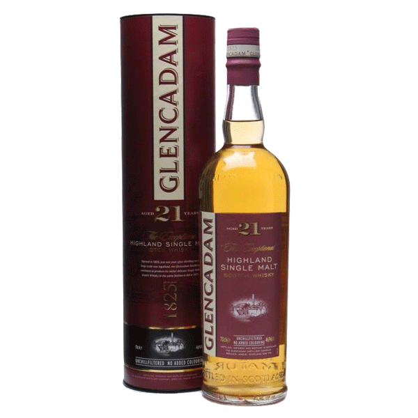 Glencadam 21 Year Old Single Malt Whisky 70cl