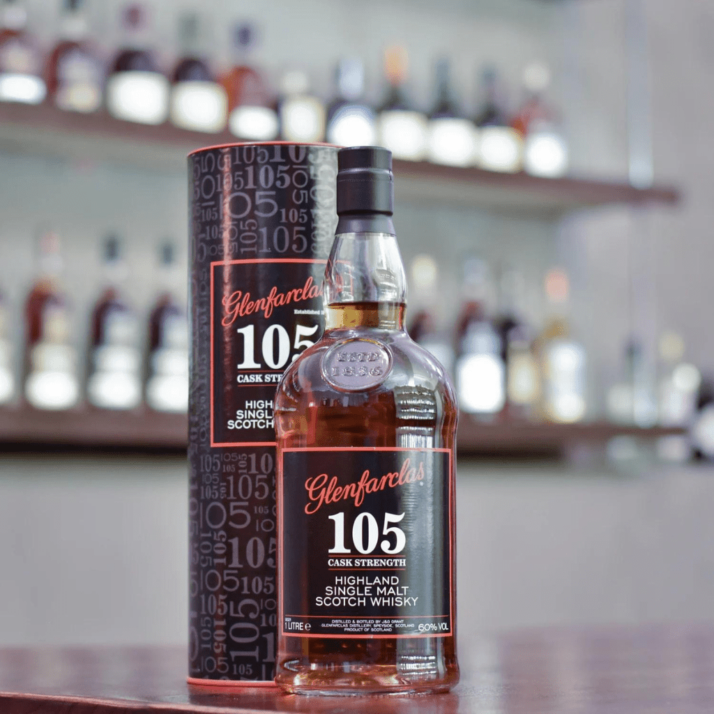 Glenfarclas 105 Cask Strength Single Malt Scotch Whisky 1L
