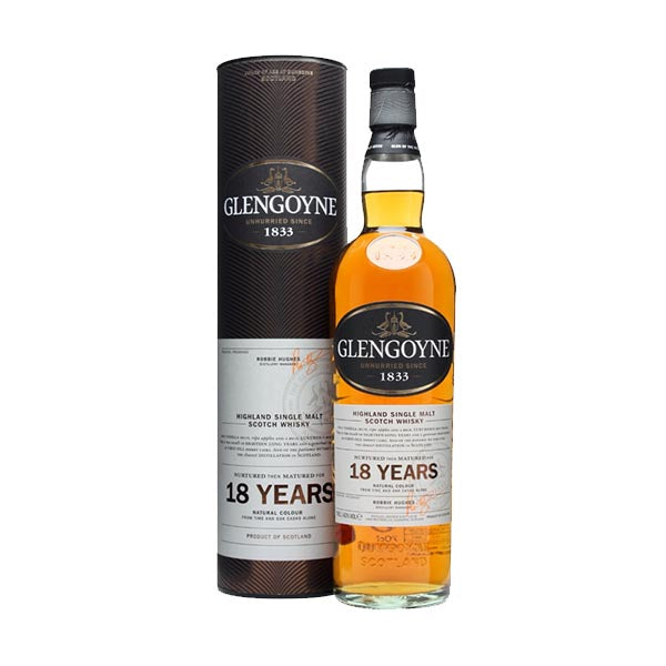 Glengoyne 18 Year Old Single Malt Whisky 70cl
